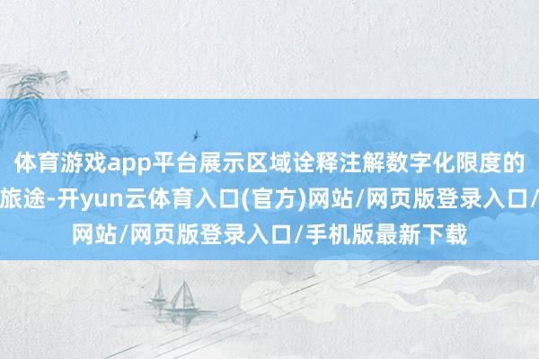 体育游戏app平台展示区域诠释注解数字化限度的翻新为止与推论旅途-开yun云体育入口(官方)网站/网页版登录入口/手机版最新下载