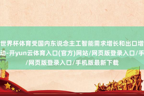 世界杯体育受国内东说念主工智能需求增长和出口增势强盛双重拉动-开yun云体育入口(官方)网站/网页版登录入口/手机版最新下载